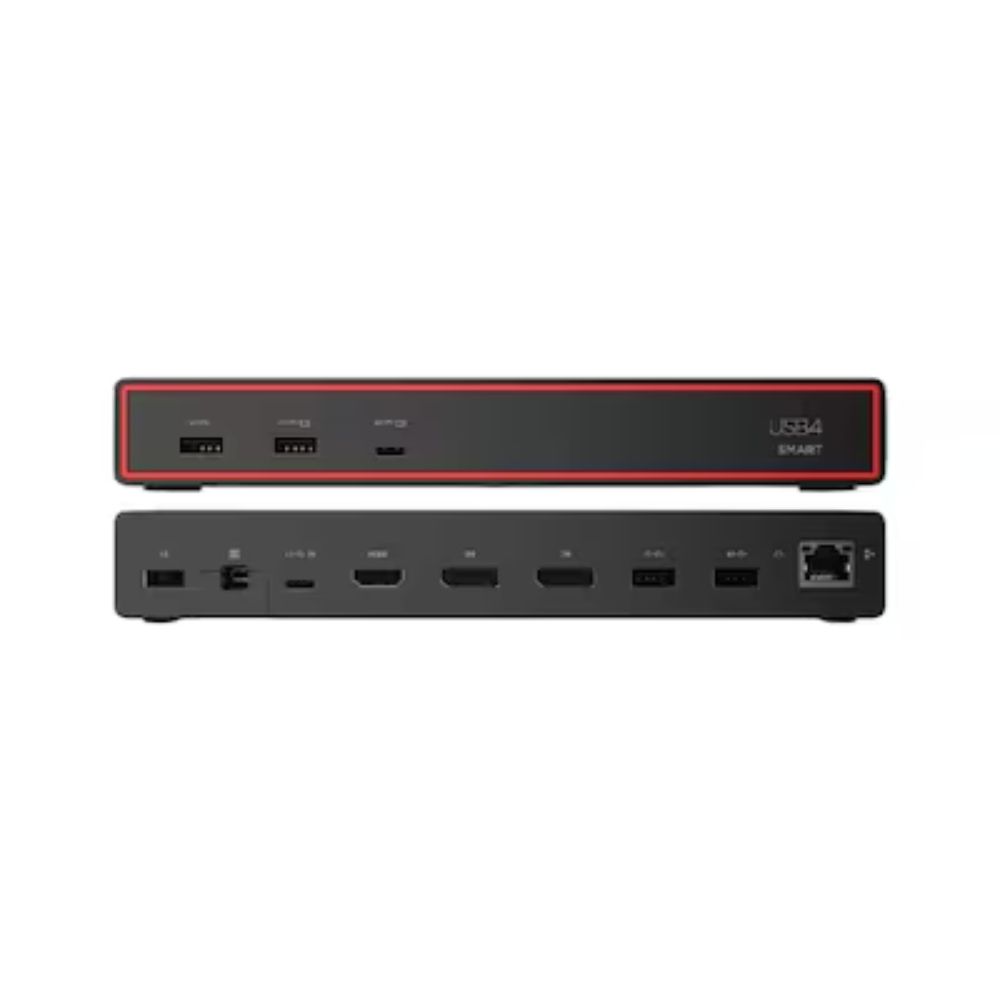 Lenovo ThinkPad USB4 かっこ良いドック 5500 40BC0100JP (USB4繋ぎ合わせる 高速道路メール交換 8K 4K 最大限度4画面まで相応う )黒いこと