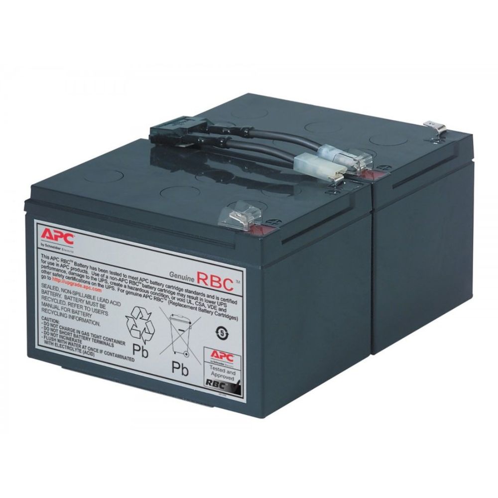 シュナイダーエレクトリック APC UPS取り替えっこ用乾電池一揃いの道具 RBC6L ( SUA1000J SUA1000JB SMT1000J 用 )
