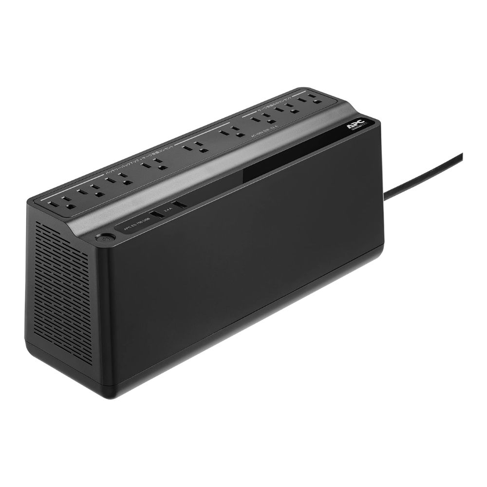 シュナイダーエレクトリック APC UPS 無停電ワット数備え付ける ES 550 9 Outlet BE550M1-JP ( 550VA 330W 仕合わせマウント型 常時商用給電 疑似正弦波最終生産物 3年度引き請ける )