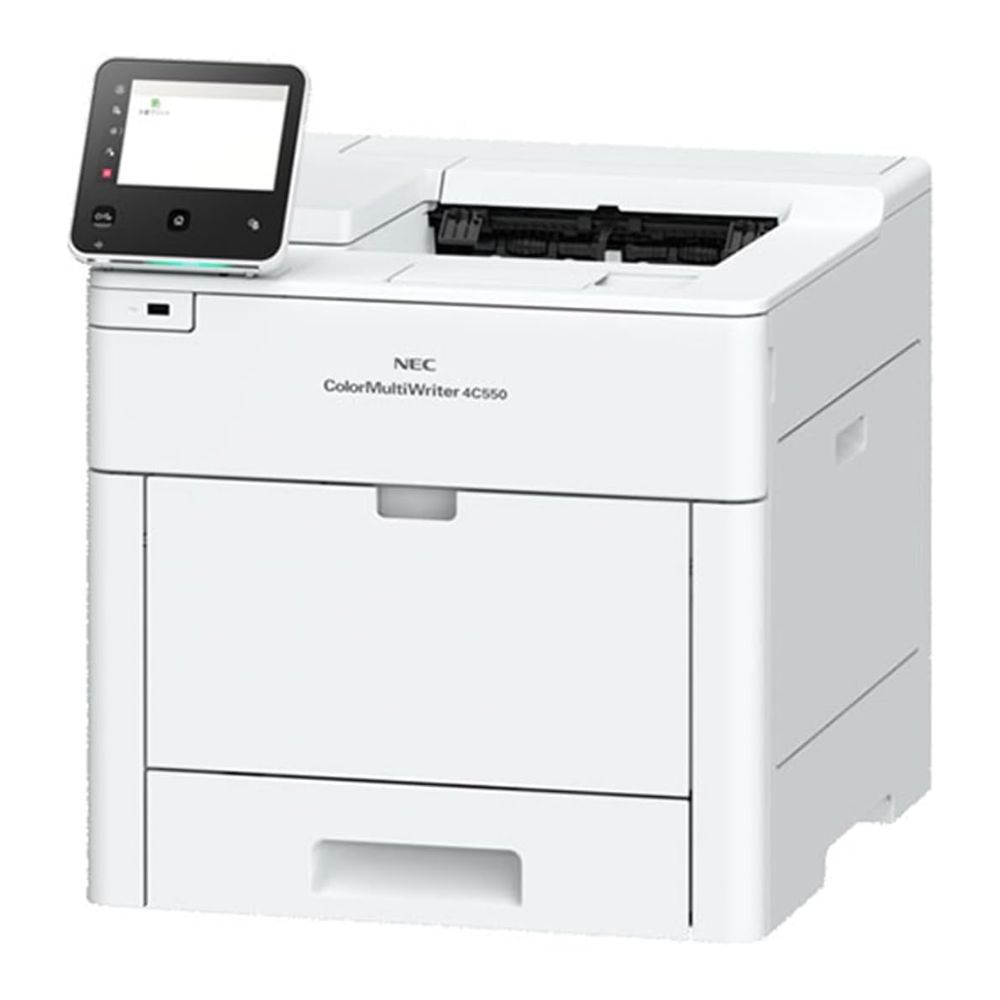 NEC A4カラーページプリンタ Color MultiWriter 4C550 PR-L4C550 (LED乾式電子写真方式 ARM Dual Core 1.3GHz 4GB 3.6GB 有線LAN Wi-Fi USB モバイルアプリ対応)｜ココアウェブマーケット店