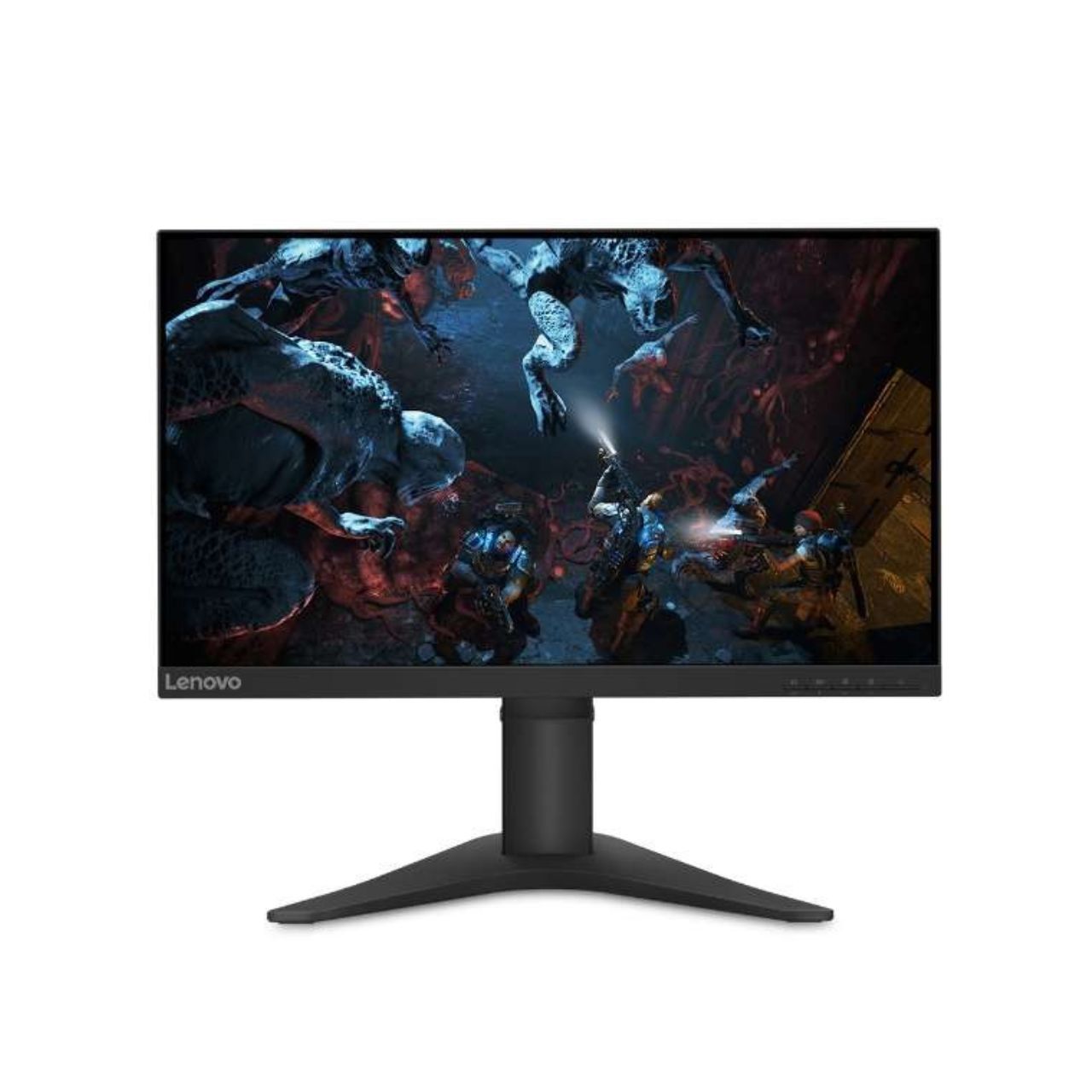 【訳蟻 新品 製造業者引き受けるなし】Lenovo レノボ ゲーミングモニター G25-10 65FEGAC2JP( 24.5型広広とした FHD TN 非光輝 DisplayPort HDMI チルト 昇降 Vesa)