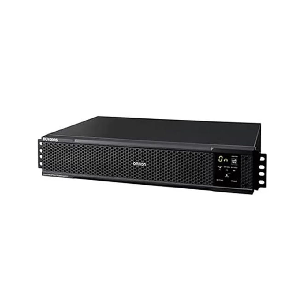 オムロン UPS 無停電電源装置 BU100RS ( 1KVA 800W 常時インバータ給電 正弦波出力 ラックマウント )|ココアウェブマーケット店