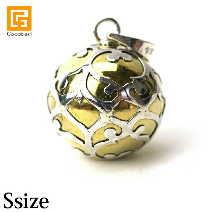 楽天市場 ガムランボール Arabesuque S シルバークロス付き 長寿 お守り 年配 お年寄り 女性 誕生日プレゼント キーホルダー 鈴 母の日 敬老の日 アラベスク メール便対応可 バリ雑貨ココバリ アジアン雑貨
