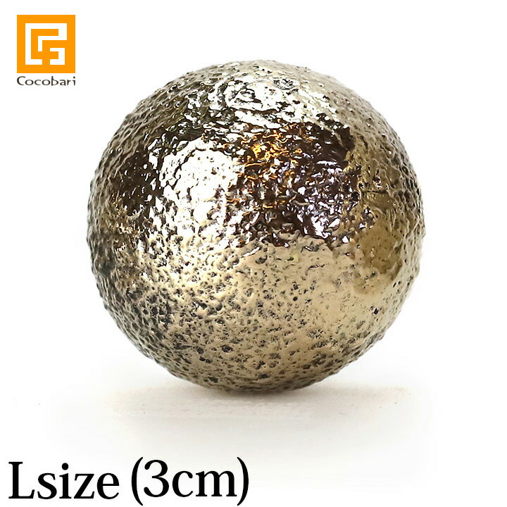 ガムランボール SENANG(スナン)(L) BRASS(ブラス)3cm  【 真鍮,ブラス,バリ島,男性,大きい,鈴,お守り 】