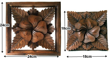 木彫りのレリーフ ハイビスカス アジアン バリ 木製 ウッドレリーフ 壁掛け 壁飾り お花 バリ島 Giosenglish Com