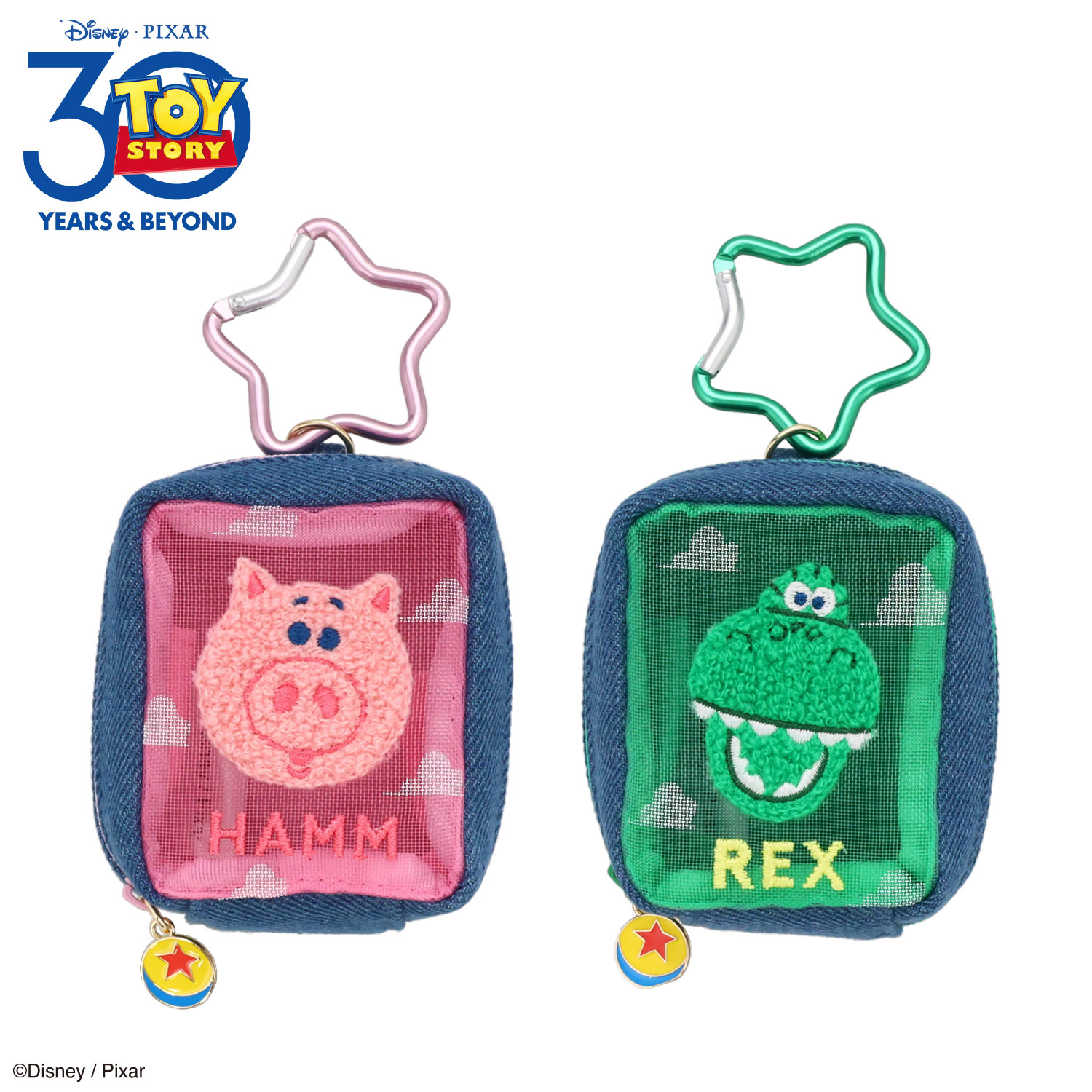 楽天市場】Disney TOY STORY デニムシリーズ フラットポーチ