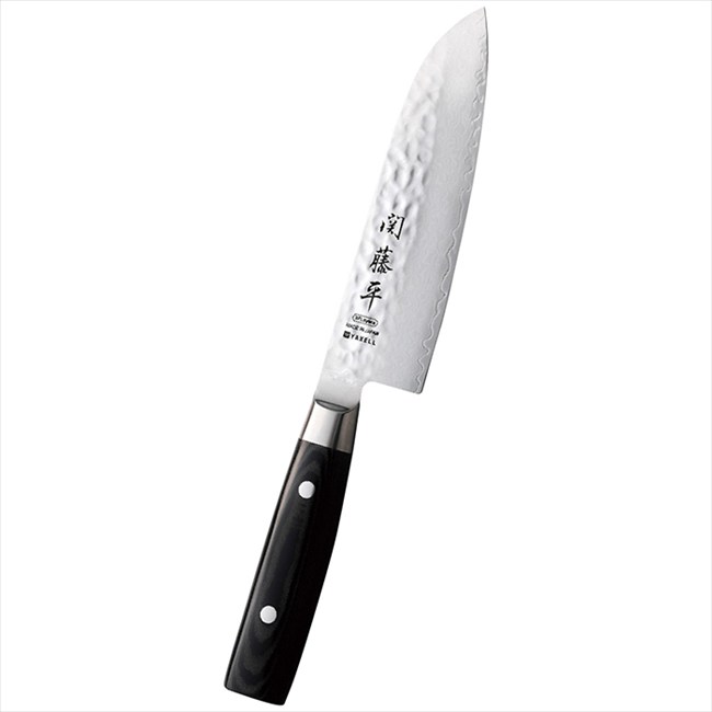 楽天市場】関藤平 ダマスカス三徳包丁165mm (30697) ステンレス刃物 鋼