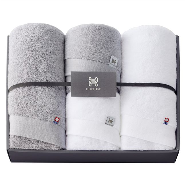 今治タオル HOTELIST バス2P･フェイスタオル2P H-11147 内祝 内祝い お祝 御祝 記念品 出産内祝い プレゼント 快気祝い 粗供養 引出物｜贈り物専門店ココイロギフト