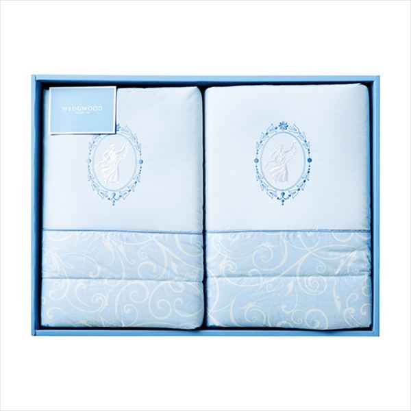 WEDGWOOD 綿毛肌掛けふとん2枚書き割り  KE08305011  内祝 内祝い お祝 御祝 不死化品 生み出すこと内祝い 差し上げ物 心地良さ祝い事 粗供養 差し上げ物