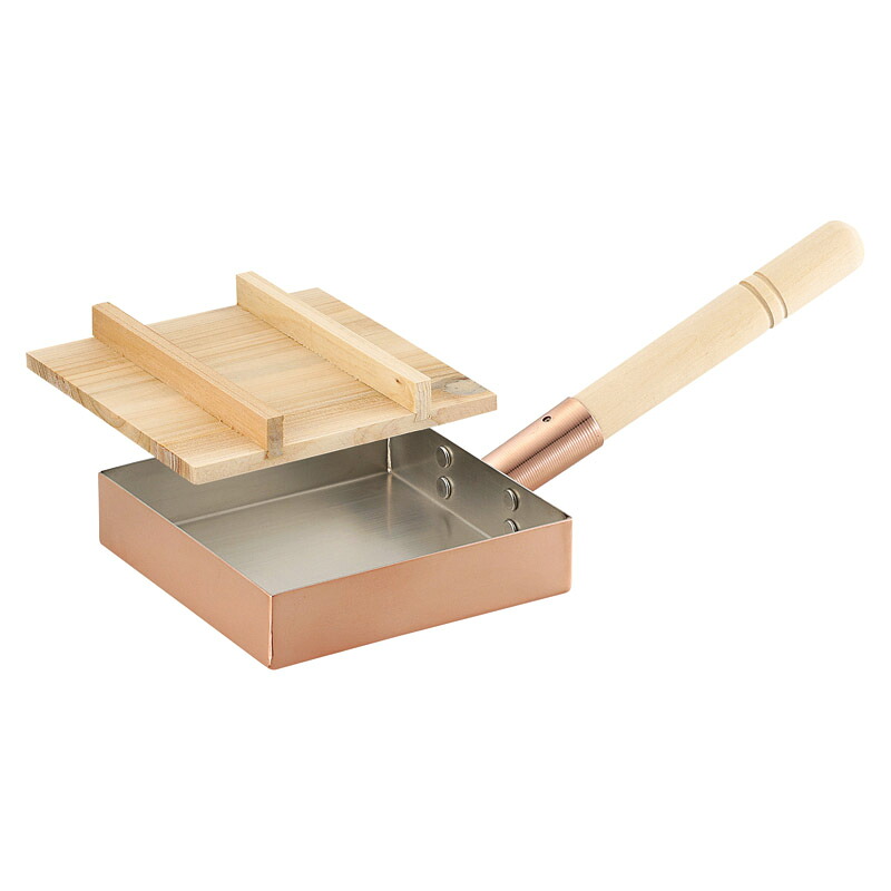 食楽工房 匠 本職用玉子焼き 15cm（木蓋付） CNE115KB 内祝 内祝い お祝 御祝 記念品 出産内祝い プレゼント 快気祝い 粗供養 引出物