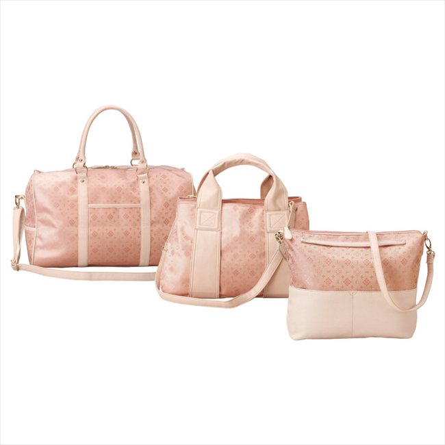 クレア トラベラー ボストン&ショルダー2点　ピンク CR25300-P 内祝 内祝い お祝 御祝 記念品 出産内祝い プレゼント 快気祝い 粗供養 引出物