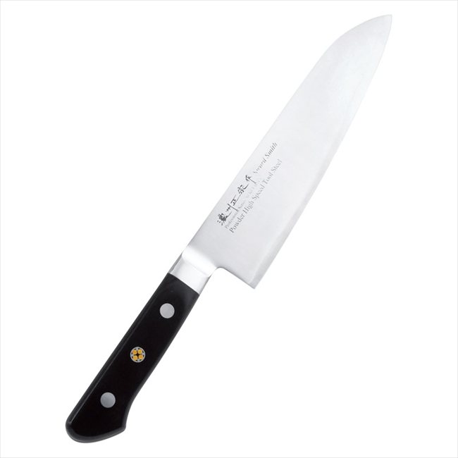 濃州正宗作 粉末ハイス鋼割込三徳包丁　 500A 内祝 内祝い お祝 御祝 記念品 出産内祝い プレゼント 快気祝い 粗供養 引出物