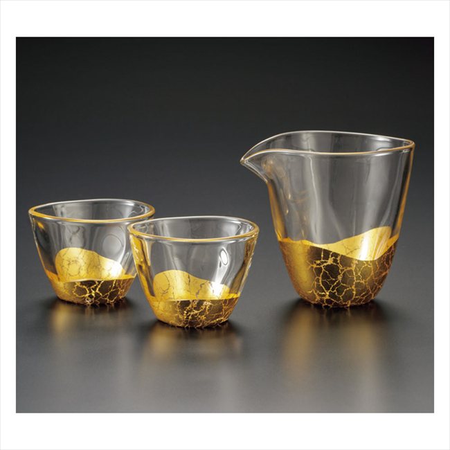 箔一 貫入 酒器セット A161-03023 景品 記念品 粗品 ノベルティ 名入れ 御挨拶 ご挨拶|贈り物専門店ココイロギフト