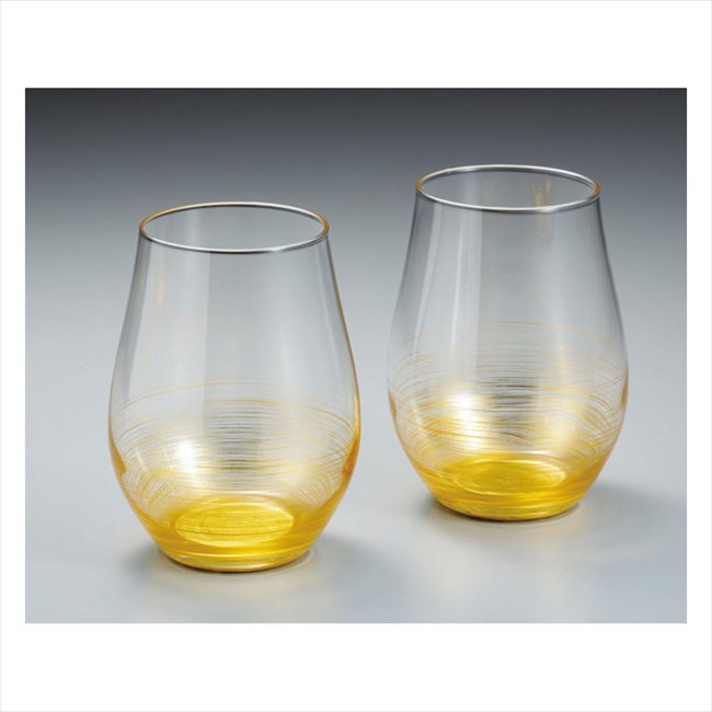 箔一 千筋 吟醸グラス A201-03002 景品 記念品 粗品 ノベルティ 名入れ 御挨拶 ご挨拶｜贈り物専門店ココイロギフト