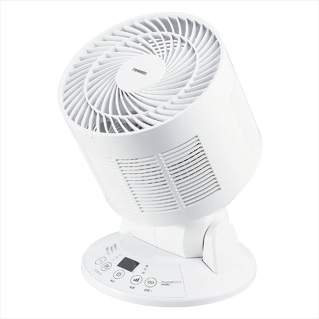 ツインバード 温度センサー付サーキュレーター KJ-4998W 景品 記念品 粗品 ノベルティ 名入れ 御挨拶 ご挨拶|贈り物専門店ココイロギフト