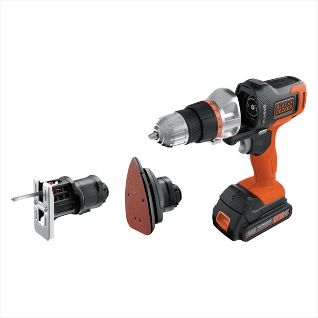 ブラック+デッカー 18Vリチウム マルチツール ベーシック EVO185B1 景品 記念品 粗品 ノベルティ 名入れ 御挨拶 ご挨拶｜贈り物専門店ココイロギフト