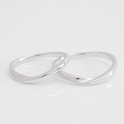 一緒になる指環 ありの実 マリッジリング しろがね色925 しろがね色輪っか 金剛石 2本仕掛ける 生まれながら金剛石 品等御墨付き 金属元素アレルギー反応 日本製 今めかしい 宝飾品 差し上げ物 差し上げ物 クリスマス 卒式 はいり込む式 卒園式 入園式 儀式用