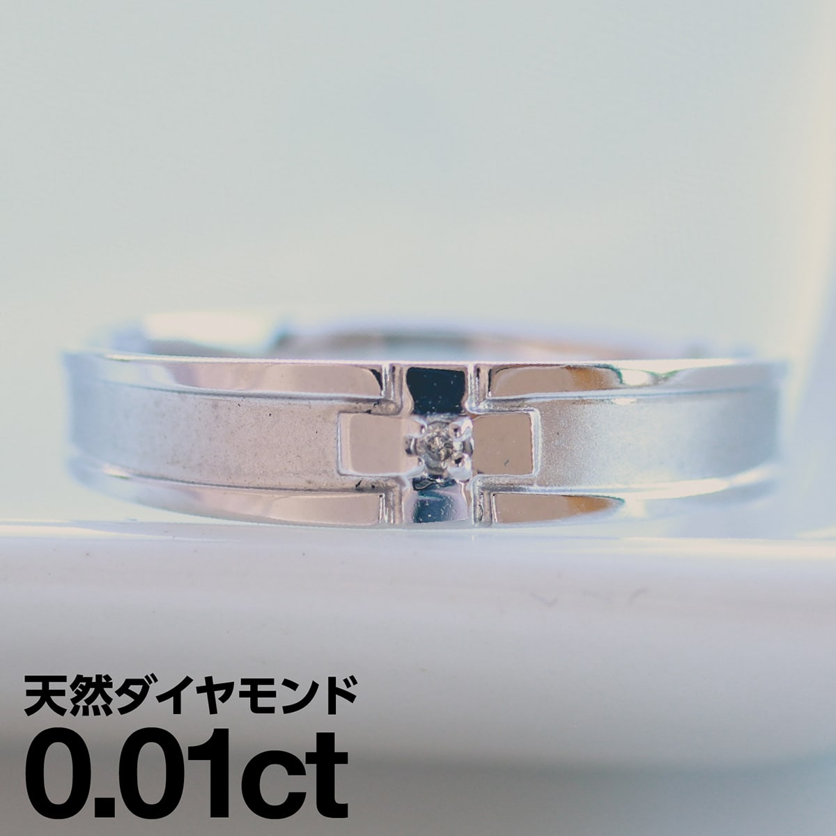 楽天市場】ホワイトゴールド リング K18 一粒 イエローゴールド