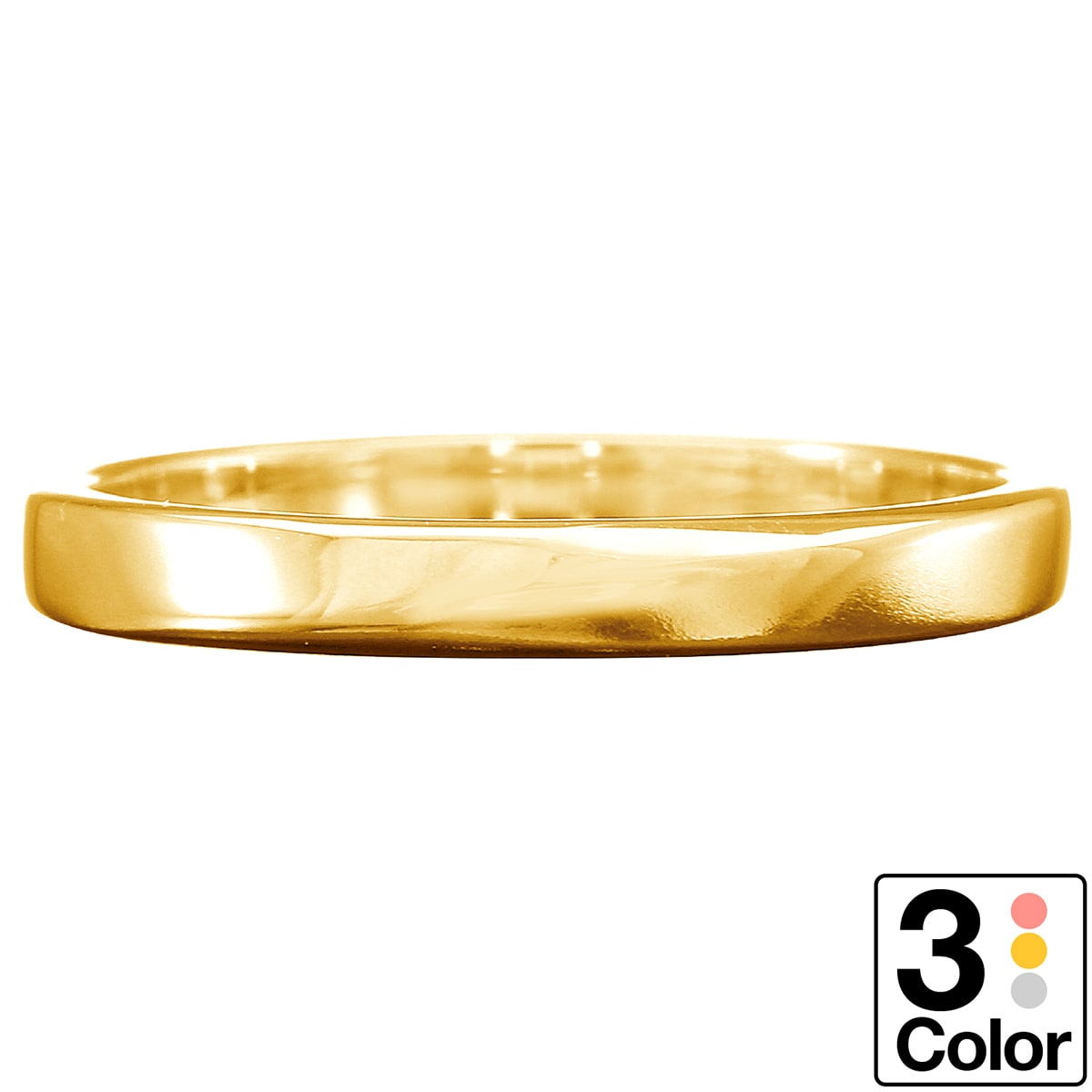 指輪 リング アクセサリー　K10 ゴールド 金 楽天市場】地金リング K10 イエローゴールド ホワイトゴールド ピンク