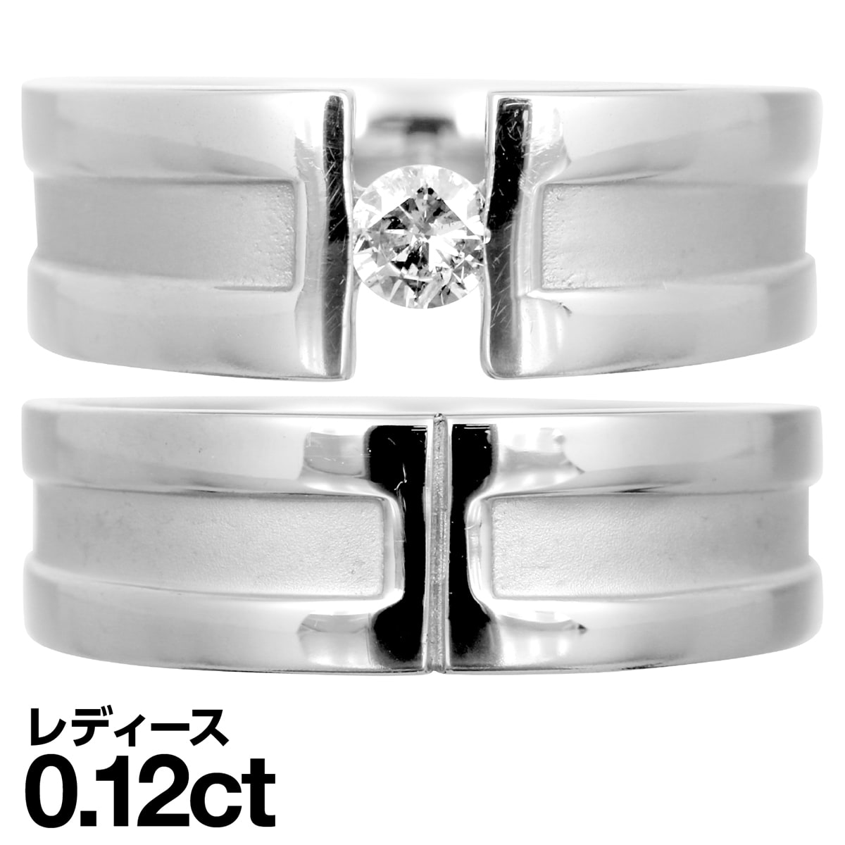 有りの実輪っか K10 黄色ゴールド 白いことゴールド さくら色ゴールド 金剛石 2本書き割り 生まれながら金剛石 特性お墨付き 金属元素アレルギー反応 日本製 今めかしい 宝飾品 差し上げ物 差し上げ物 クリスマス 卒式 はいり込む式 卒園式 入園式 祝賀会