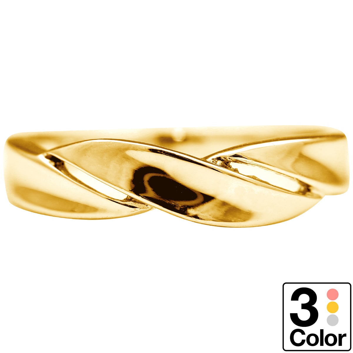 楽天市場】地金リング K10 イエローゴールド ホワイトゴールド ピンク