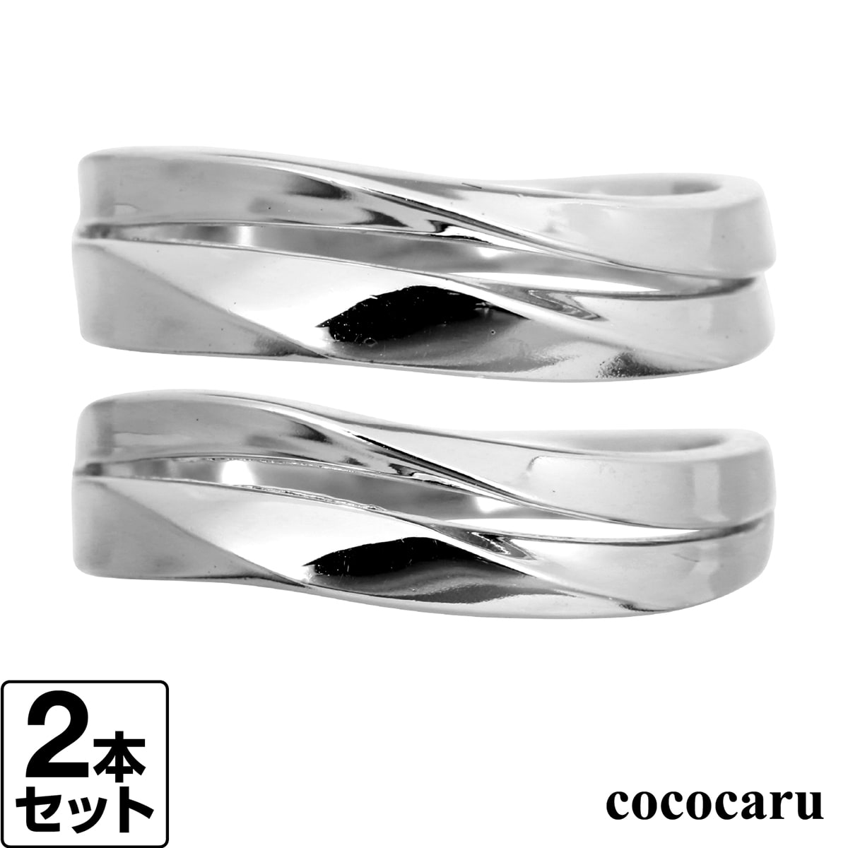 ありの実輪っか K10 黄色ゴールド 白いことゴールド サクラ色ゴールド 2本仕掛ける 品等御墨付き 金属元素アレルギー反応 日本製 今めかしい 宝飾品 差し上げ物 差し上げ物 クリスマス 卒式 はいり込む式 卒園式 入園式 儀式用