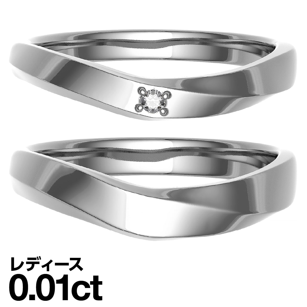 ペアリング イエローゴールド ホワイトゴールド ピンクゴールド 品質保証書 新生活 K18 ペアアクセサリー 品質保証書 金属アレルギー 2本セット 天然ダイヤ 21 ダイヤモンド ギフト 新生活 ココカルペアリング 日本製 母の日 プレゼント Smtb S 18金 K18 18k 女性