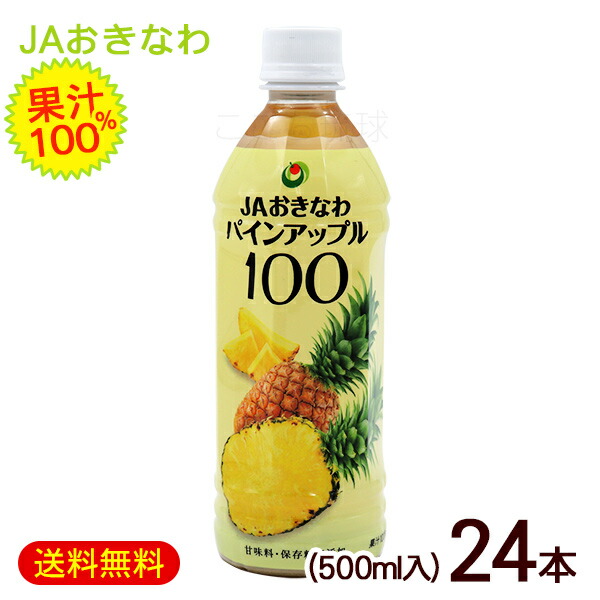楽天市場】パインアップル100 500ml /沖縄産 パイナップル
