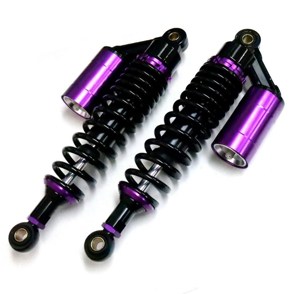 汎用 クァンタム風 リアサスペンション パープル 最大74 オフ