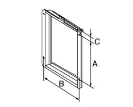 UX-U030-U リンナイ 給湯器オプション品 部材 扉内設置用取付BOX【純正品】