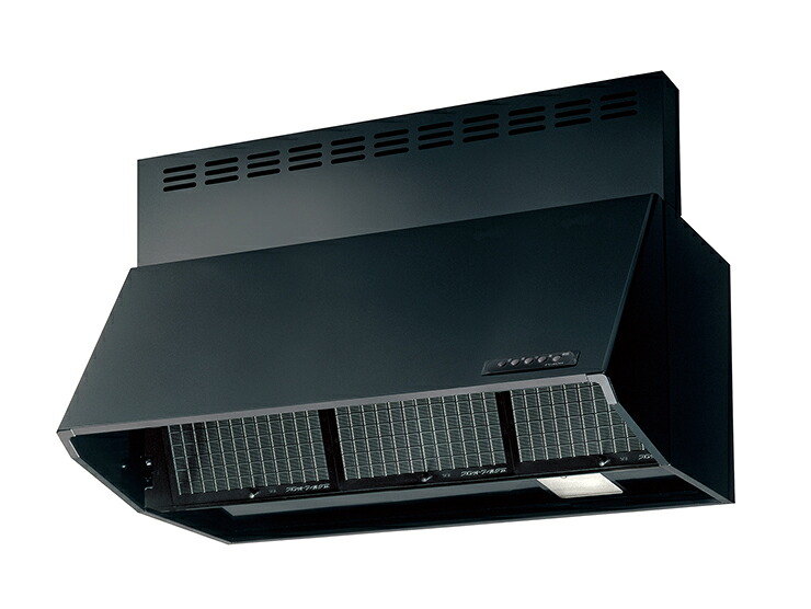 富士工業 レンジフード 幅900mm ブラック BDR-3HL-901BL1 BK