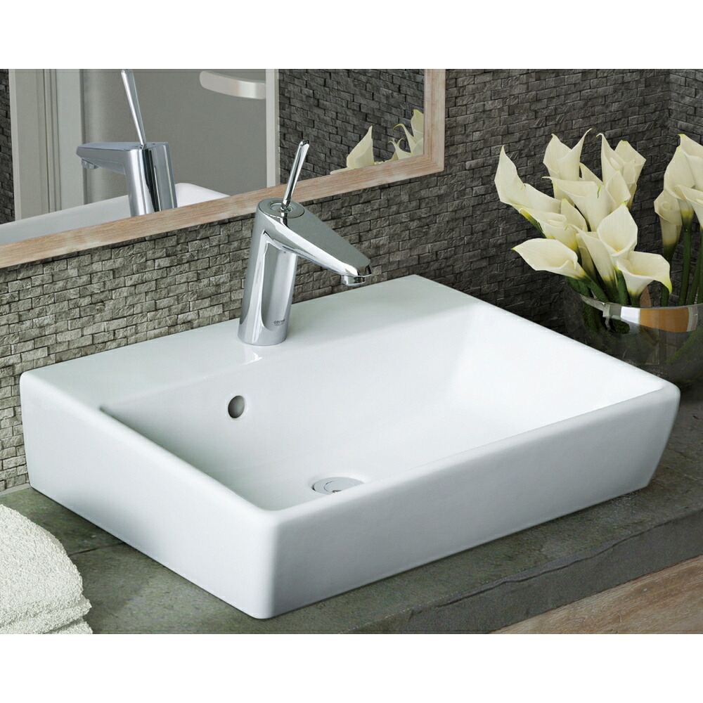 GROHE グローエ 洗面器・バスタブ・トイレ JPK 10200 グローエジャパンコレクション 洗面器 スクエア型ベッセル洗面器 [メーカー直送][代引不可]【純正品】