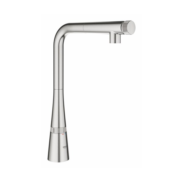 【31593DCJ】 GROHE[グローエ] 勝手もと用水栓ゼドラスマートコントロール スマートコントロールキッチン雑ぜ合わせる栓(頭顱抽き出し手合い) 勝手もと水栓 勝手もと水栓 [製造会社直送][代引不可]【純然たる品】