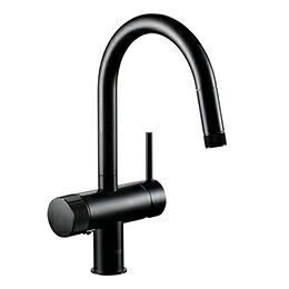 【JPK61803】 GROHE[グローエ] 勝手もと用水栓 浄水器一体型シングルレバーキッチン練りあわせる栓（天鵞絨黒いこと） ミンタ