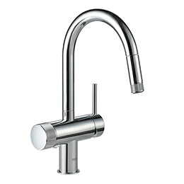 【JPK61902】 GROHE[グローエ] キッチン用水栓 浄水器一体型シングルレバーキッチン混合栓（クローム）ミンタ キッチン水栓 台所水栓 混合水栓 【メーカー直送・代引決済・後払い決済不可】【純正品】｜換気扇の激安ショップ プロペラ君