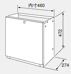 0701440 ノーリツ 給湯器 関連部材 据置台 据置台D41【純正品】
