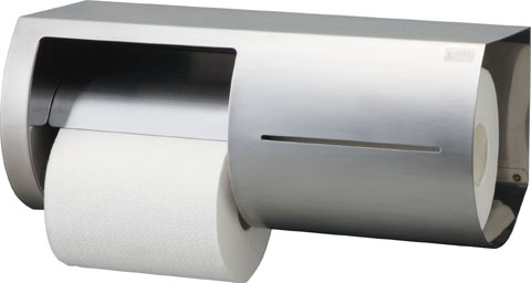 トイレットペーパーホルダー INAX イナックス LIXIL リクシル 棚付ワンタッチ式 紙巻器 (両減り防止タイプ) KF-66L KF-66R【純正品】