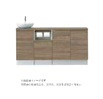 トイレ手洗い器セット YN-ABLEAEKXHEX INAX イナックス LIXIL リクシル キャパシア フルキャビネットプラン カウンター奥行280 ベッセル型 丸形手洗器 左仕様 床壁共通給水仕様 床排水 スタンダード【メーカー直送のみ・代金・後払い決済不可】【純正品】 D280｜換気扇の激安ショップ プロペラ君