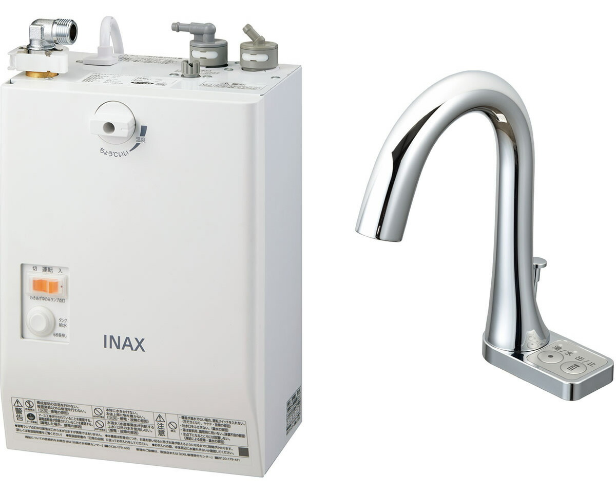 楽天市場】INAX LIXIL 電気温水器 EHMN-CA3SB1-210C 3L ゆプラス 自動