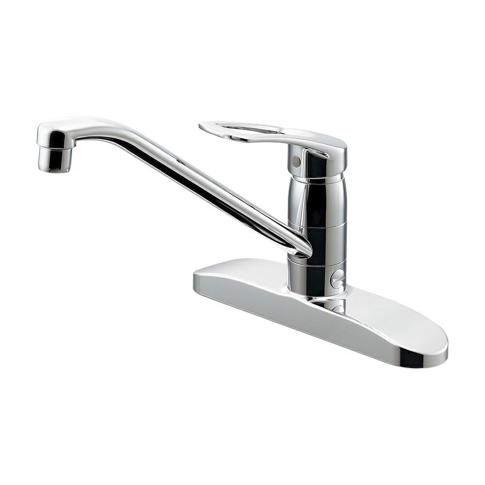 カクダイ KAKUDAI シングルレバー混合栓 (分水孔つき) 116-111K 水栓金具・器【純正品】｜換気扇の激安ショップ プロペラ君