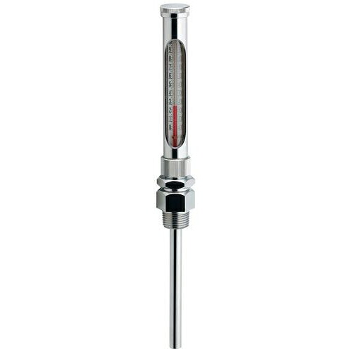 カクダイ KAKUDAI ガラス製温度計 (ストレート型) 649-902-50 配管副資材【純正品】