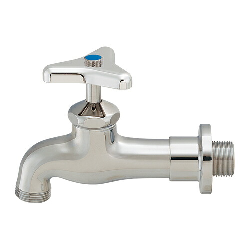 カクダイ KAKUDAI 胴長横水栓 (送り座つき) 702-036-20 水栓金具・器【純正品】