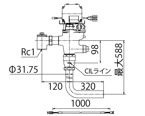 LIXIL リクシル 【OKC-T780N-1-C】 続きもの名： オート閃光電球Ｃ 品名： オート閃光電球Ｃ セパレート形 自動小銃閃光電球弁膜（ボックス席無・埋込形）【完全無欠品】