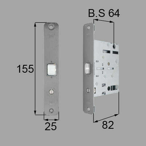 トステム mdt171 プッシュプルハンドル箱錠(木扉用) 室内ドア部品 LIXIL リクシル 【純正品】