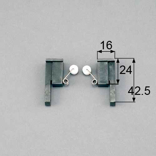 【楽天市場】トステム netsa00015 網戸外れ止め（振れ止め）左右セット 網戸部品[FPU59CL×1 FPU59CR×1] LIXIL ...