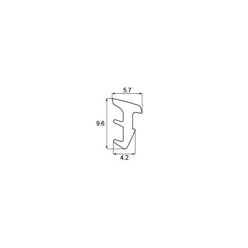 トステム 【建築業者様限定】netsa00281 防火用後付ビード（Ｃ＝３） 窓（サッシ）部品[CPJU593×10メートル巻] LIXIL リクシル 【純正品】