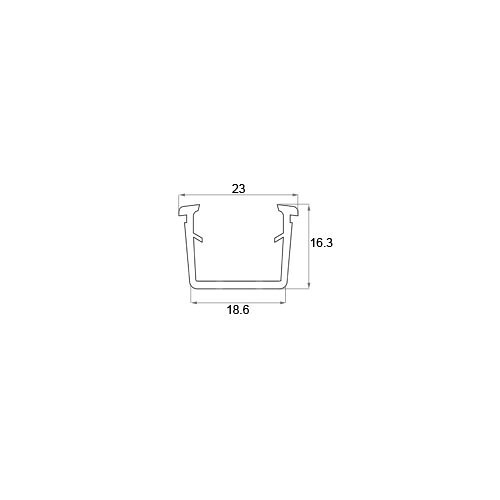 トステム 【建築業者様限定】netsa00295 防火グレチャン（１６／２０?１２） 窓（サッシ）部品[CPJU587×10メートル巻] LIXIL リクシル 【純正品】