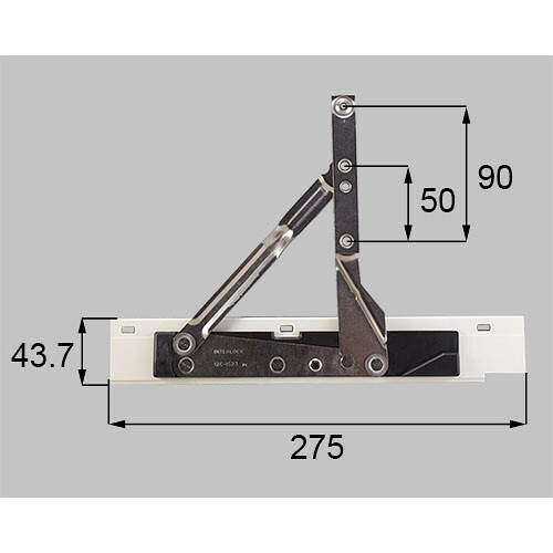 トステム 【組み上げるディーラー様制限事項】pnad414bl 縦辷出し手２０ＫＧ Ｌ 窓（窓枠）部分品  LIXIL リクシル 【完全無欠品】