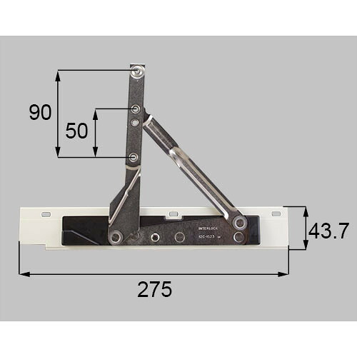 トステム 【組み上げるディーラー様制限事項】pnad414br 縦辷出し手２０ＫＧ Ｒ 窓（窓枠）部分品  LIXIL リクシル 【完全無欠品】