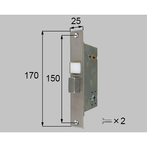 トステム 【建築業者様限定】qda621a メイン箱錠レバーハンドル 玄関ドア部品  LIXIL リクシル 【純正品】